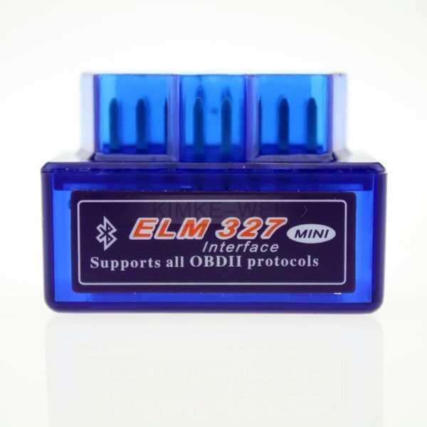 Mini ELM327 Bluetooth OBD2 II Interface Scanner V2.1 Diagnostic For Car Auto New