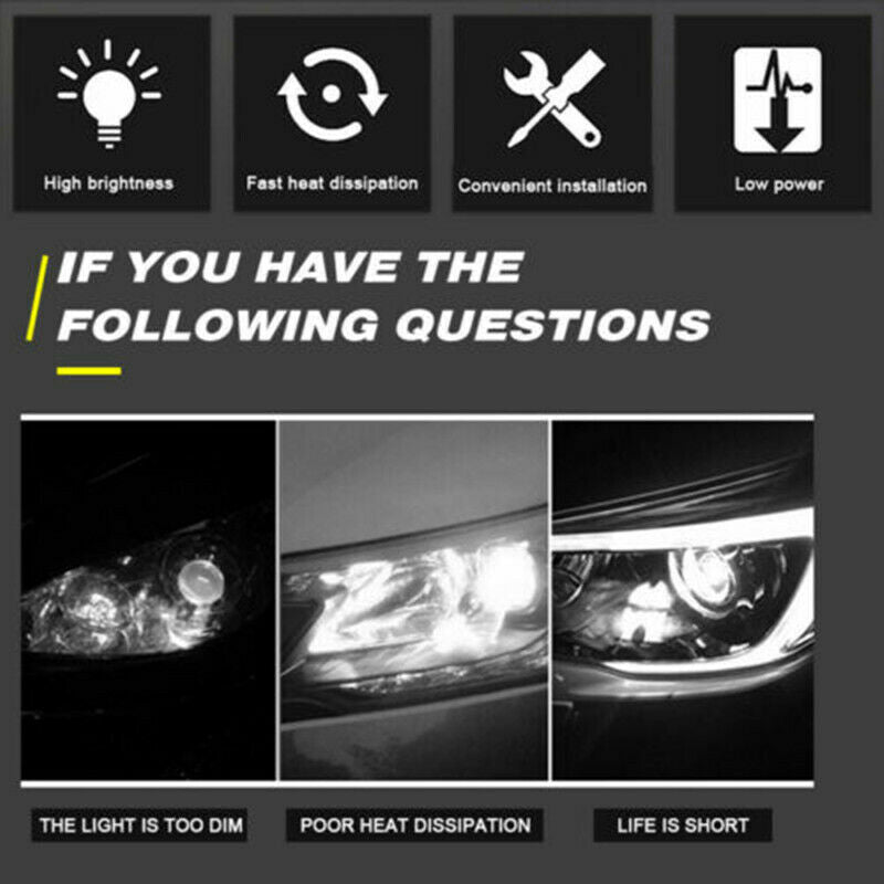 2x 3157 White 15-SMD LED Bulbs Daytime Running Lights DRL for Chevrolet