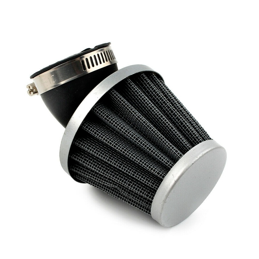 42mm Bent Neck Air Filter Dirt Pit Bike ATV Quad Motorcycle GY6 Moped Scooter