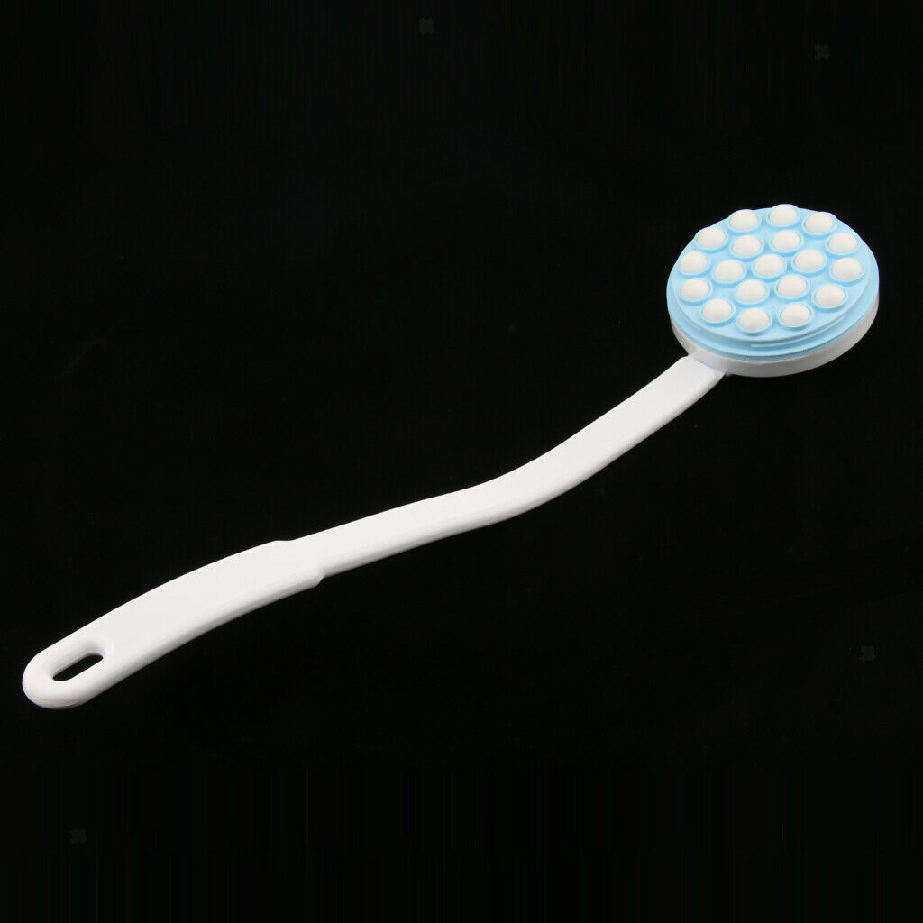 3pcs Long Handle Body Bath Shower Brush Back Scrubber Cleaning Massager