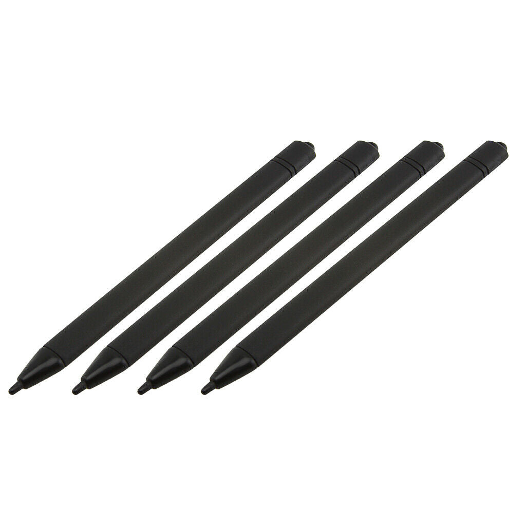 4x Replacement Stylus for Board 8.5 Inch and 10.5 Inch LCD Writing Tablet