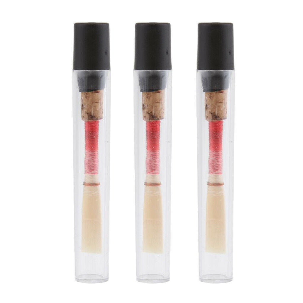 Pack of 3 Oboe Reed, Medium Hard Oboe Reeds Handmade Oboe Reed Cork Wind