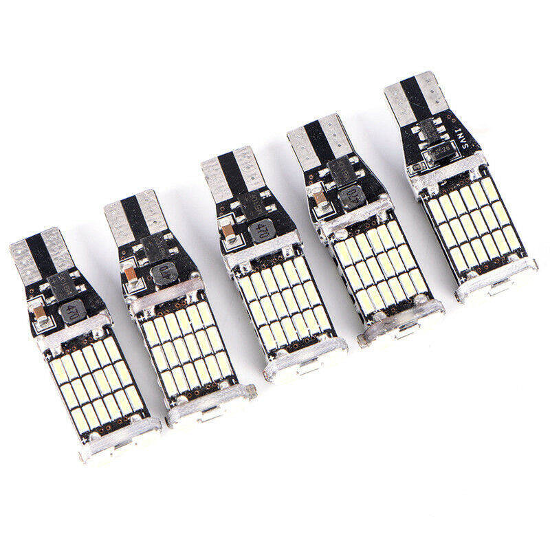 T15 W16W 45 SMD 4014 Error Free LED Car Reverse Back Light Bulbs 60 lxPTUKT S Qx