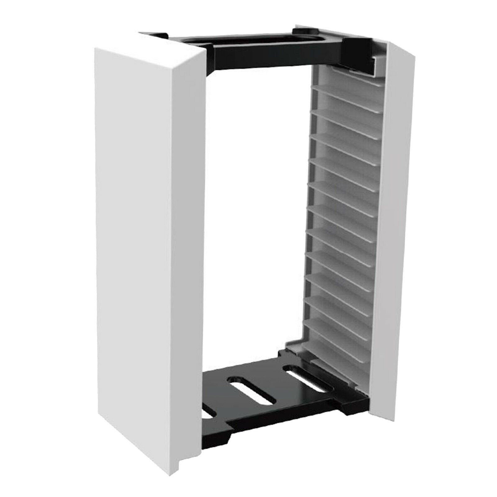 12 Games Disc Tower Stand Storage Holder for   5,Quick and Easy to