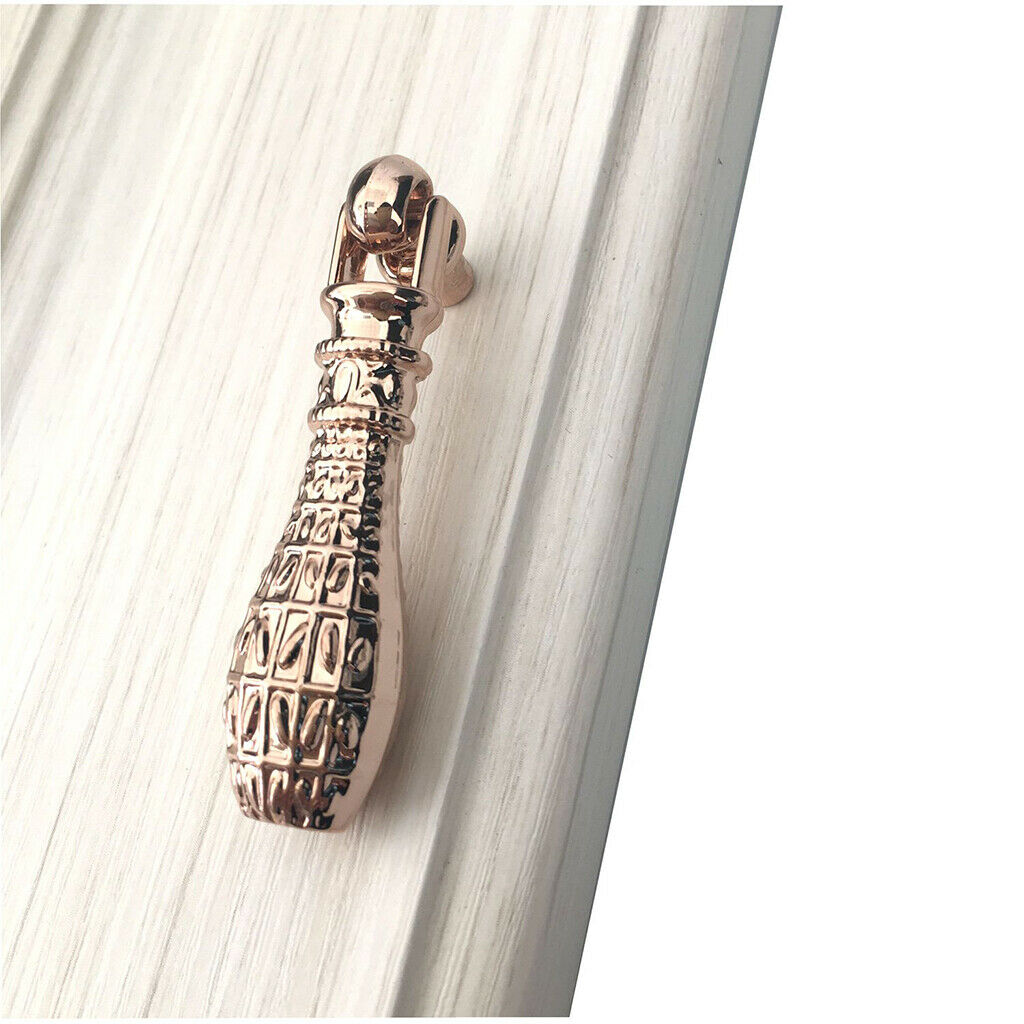 Handle for Kitchen Drawer Cabinet Door Knob Rose Golden Easy to Install