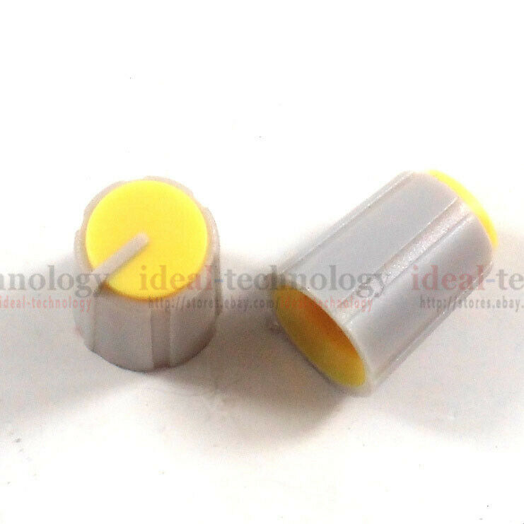 10pcs Rotary Potentiometer fader knobs For Allen & Heath GL2400 PA12 yellow