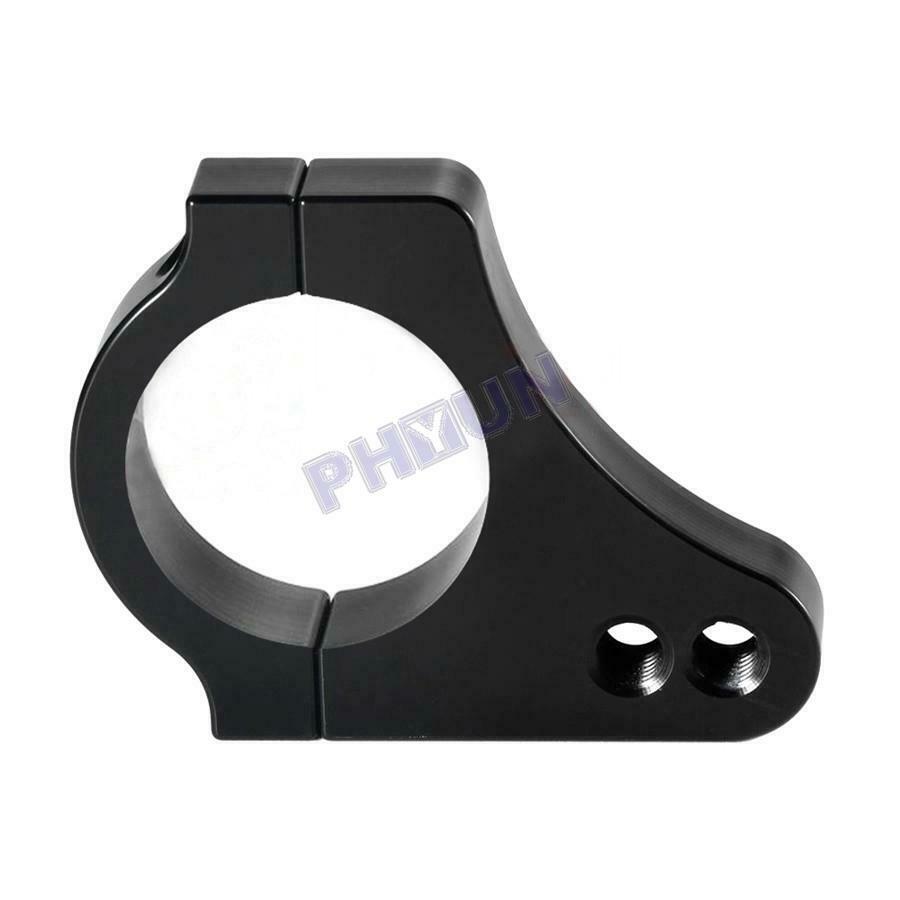 Motorcycle Steering Damper Fork Frame Mounting Clamp Bracket Aluminum Alloy 30mm