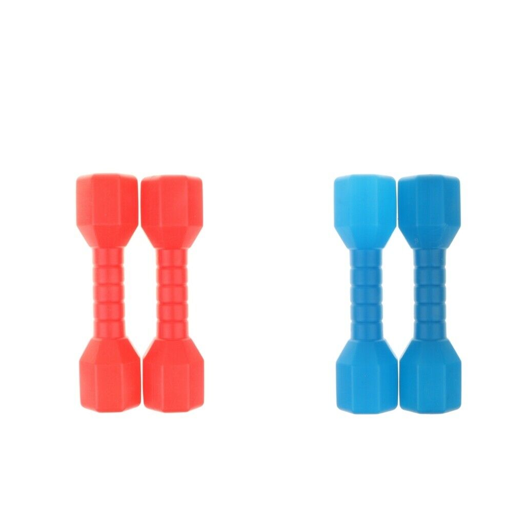 4pcs/set Dumbbell Preschool Kids Indoor Outdoor Exercise Toys Blue/Red