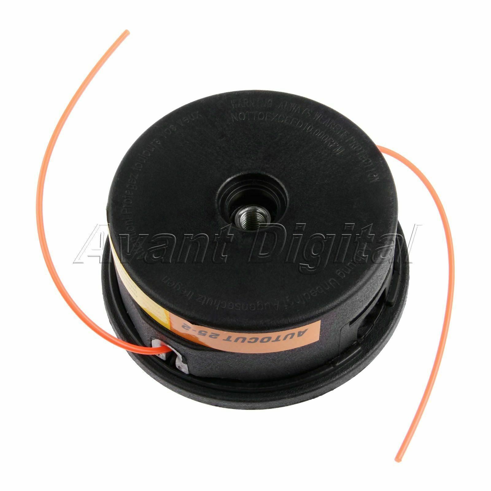 1pc M10*1.25 Trimmer Head Black Double Line Parts for STIHL Brushcutter Strimmer