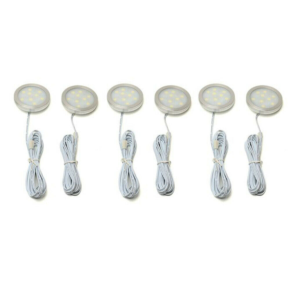 6 Pieces LED Dome Interior Light for RV T4 T5 Camper Truck Caravan Motorhome