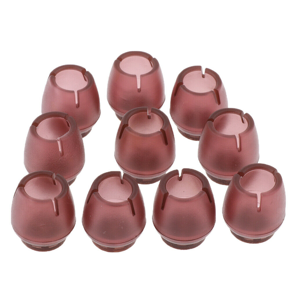 10Pcs Rubber Chair Table Foot Cover Furniture Leg Protectors 6