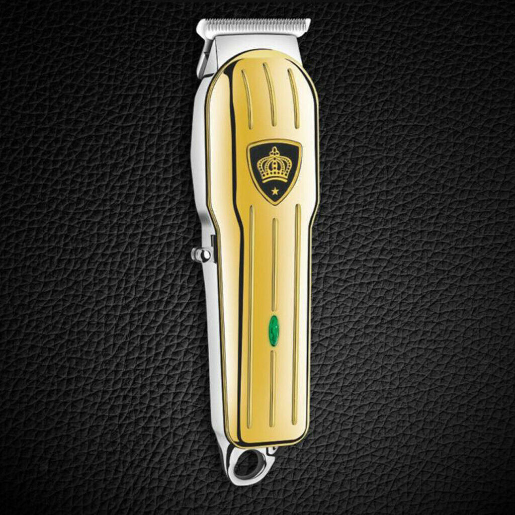 All-in-1 Hair Clipper Set Wireless Hair Trimmer USB Shaver w/ 4 Guide Comb Brush