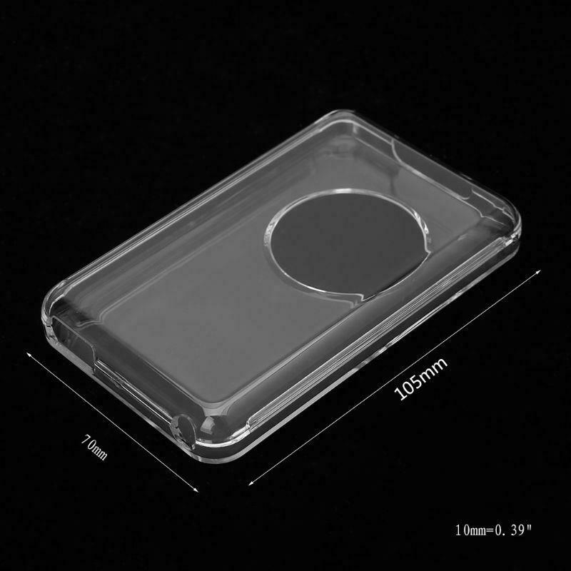 Portable High Quality PC Transparent Classic Hard Case For iPod 80G 120G 160G