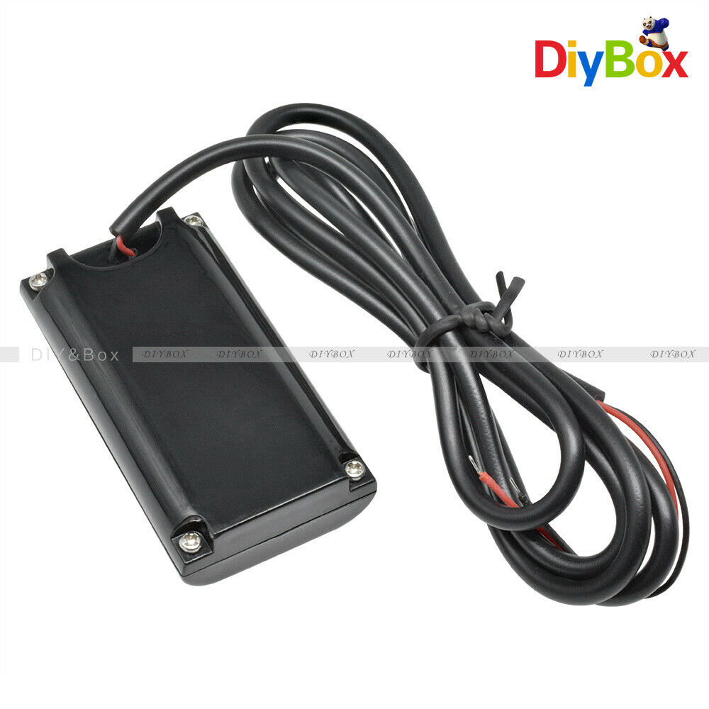 Digital 0.56" Red LED Panel Voltmeter DC 12V IPX6 Waterproof Volt Meter For Car