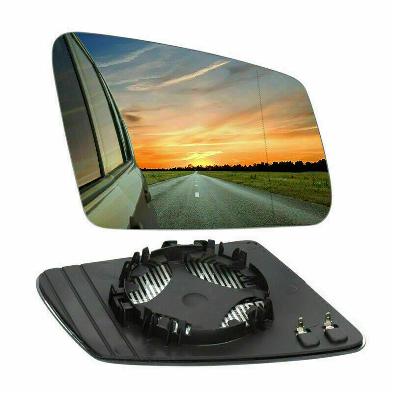 Right Side Mirror Glass Heated Passenger Side For Mercedes Benz W204 W212 W221