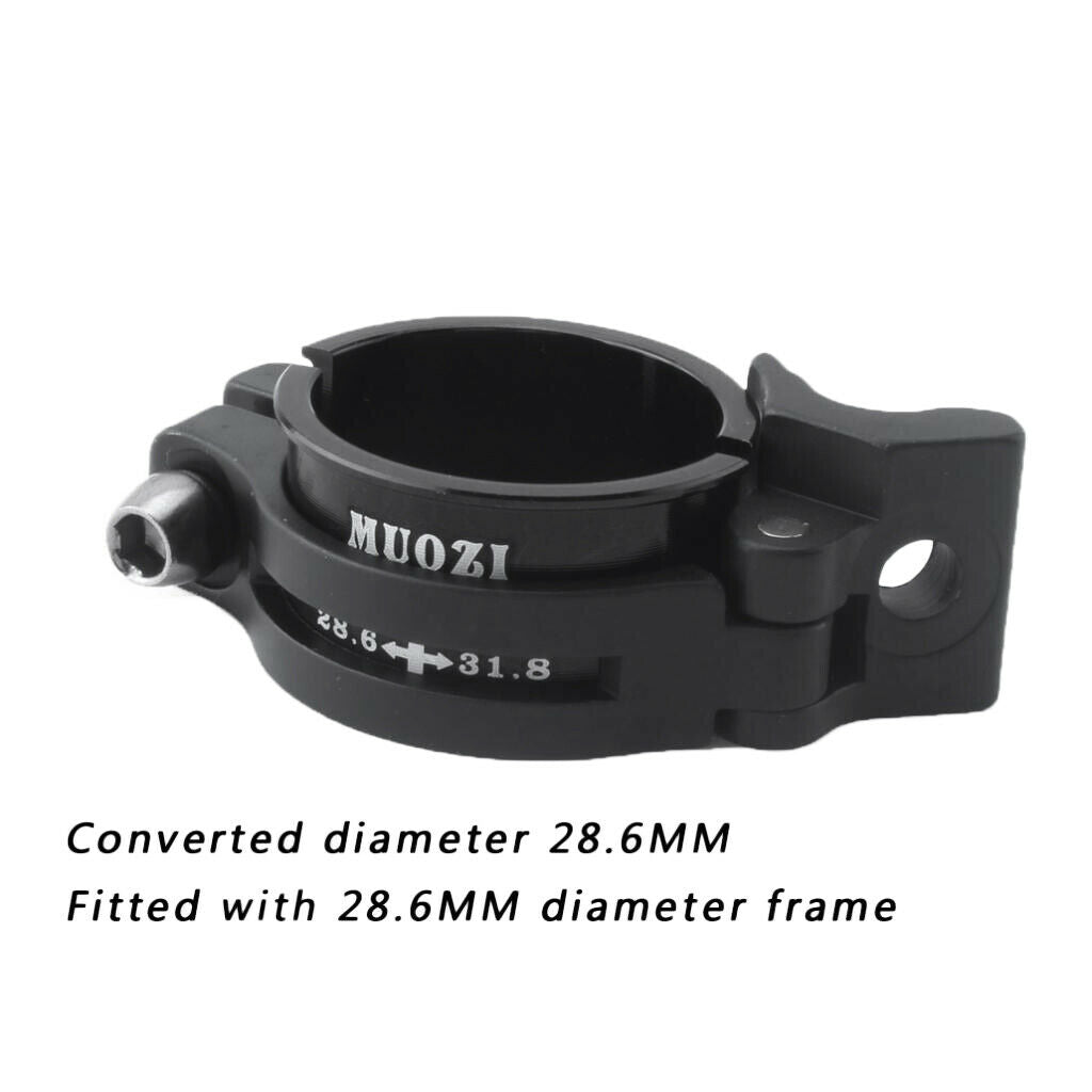 2pcs Handlebar Shim Adapter Mounting Adapter Handlebar Clamp 28.6mm to 31.8mm