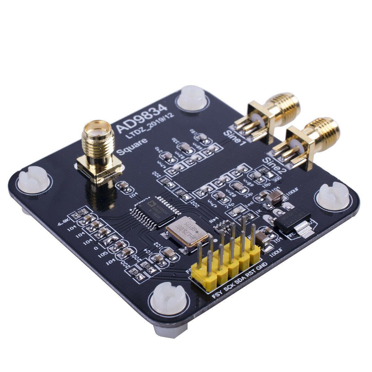 Dds Signal Generator Module Ad9834 Sine Wave Triangle Wave Square Wave Signal So