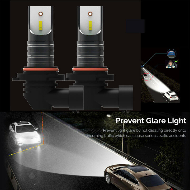 Universal 9006 HB4 Car LED Headlight Conversion Bulbs 30000LM 6000K Power Lamps