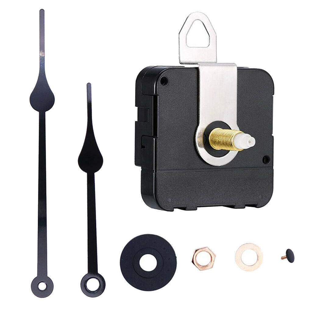DIY Wall Clock Clockwork, Quartz Clockwork, Silent Clockwork with Pointer Sets