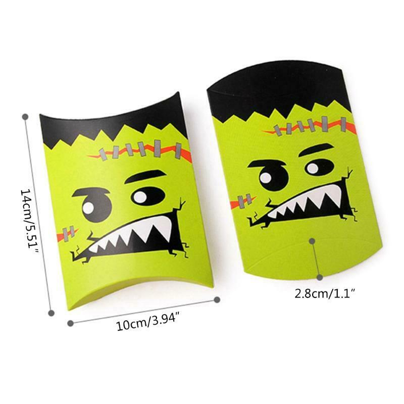 Halloween Advent Calendar Paper Candy Bags 24 Days Pumpkin Demon Mummy Candy Bag