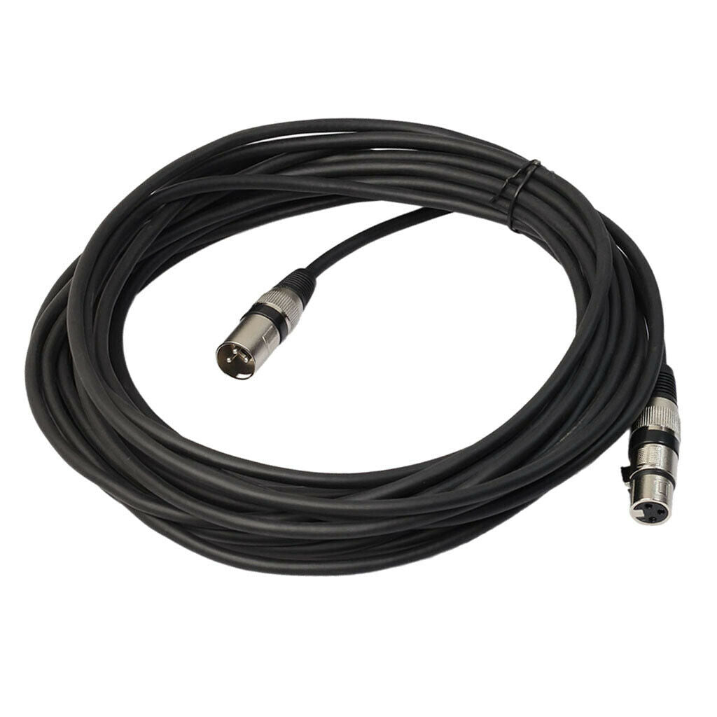 Durable DMX Signal Cable XLR Male To Female Cable 5M / 16.40 Feet