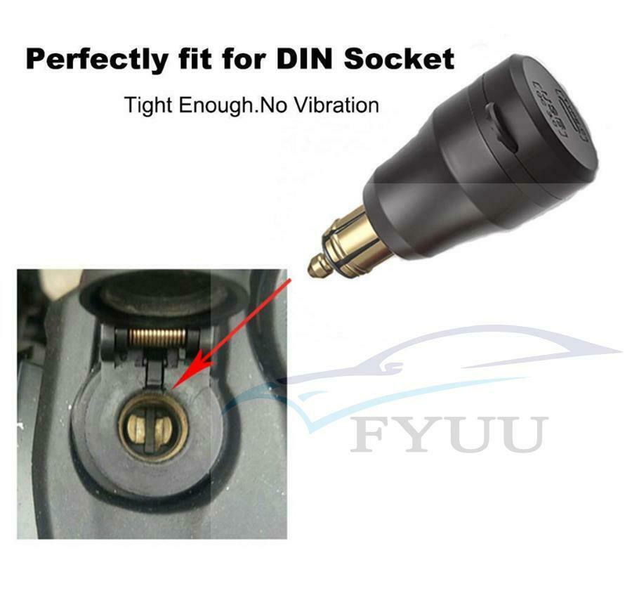 Type C Dual USB Fast Charger Power Adapter Socket For BMW Motorcycle Hella