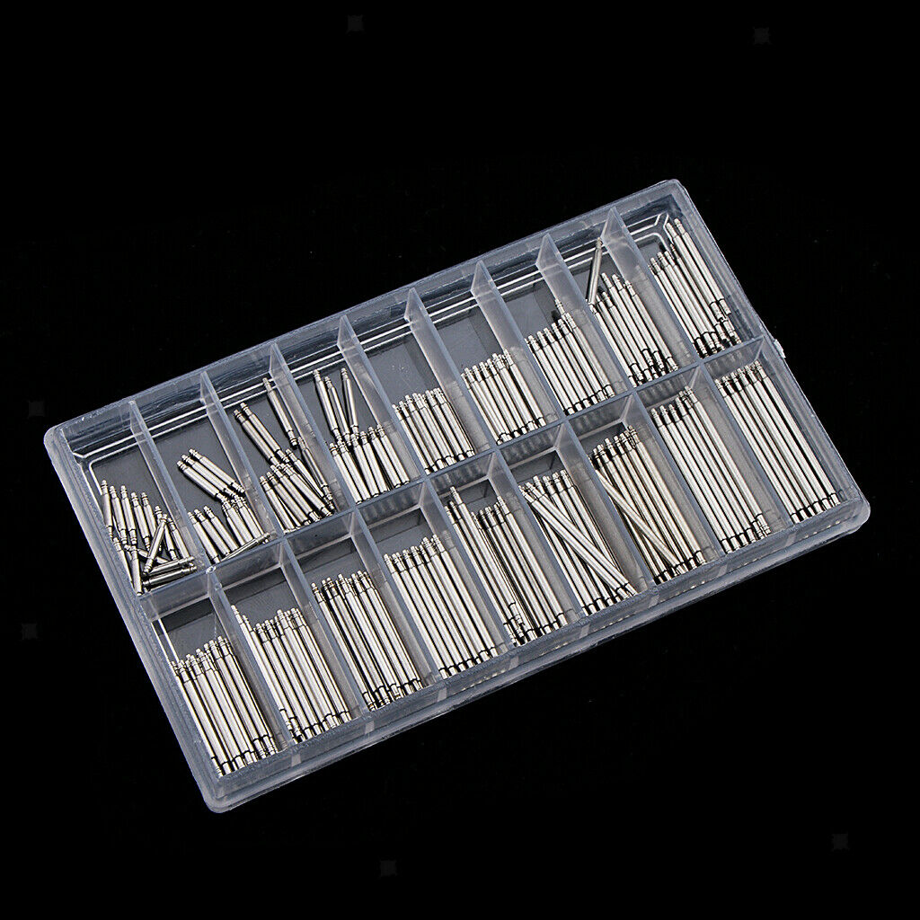360pcs/Set Watch Pin Spring Bars Size 8mm-25mm Professional Watch Repair