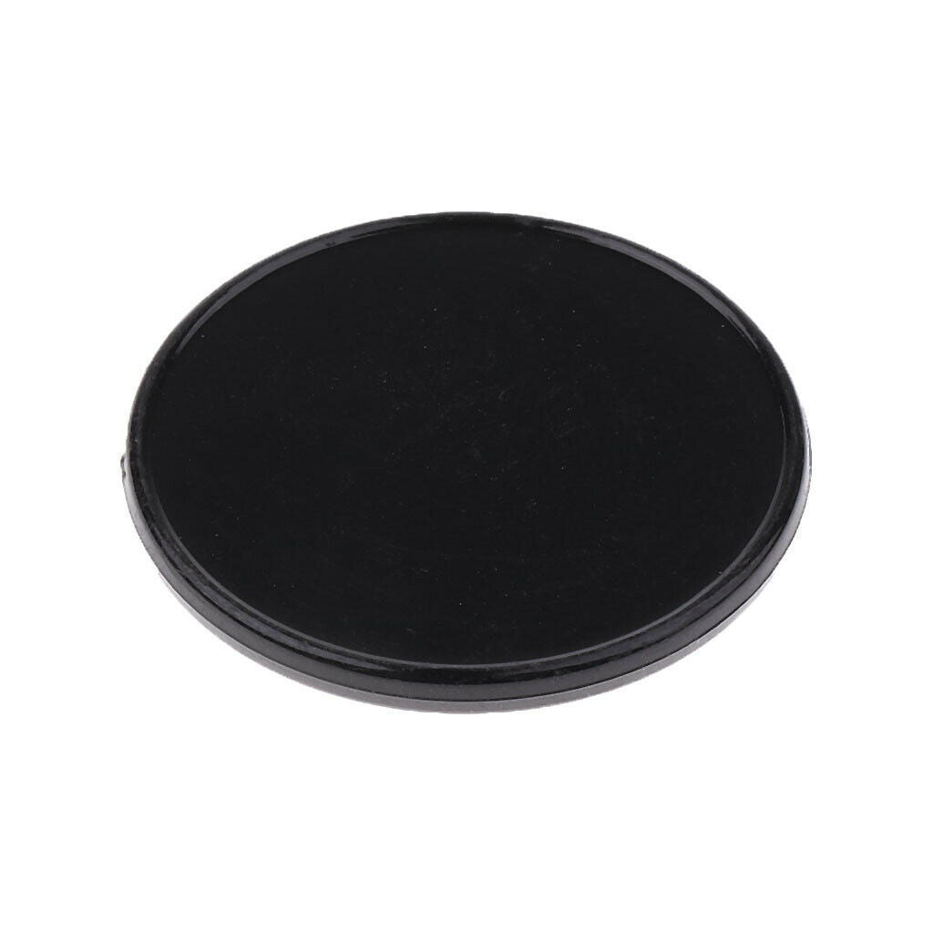 100 Pieces Casion Poker Card Counting Bingo Chips Tokens Markers Black 25mm