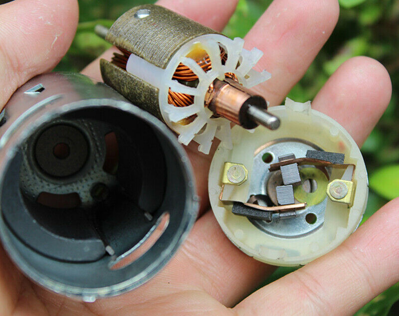DC 6V 545high-power DC motor forward and reverse high speed with cooling fan