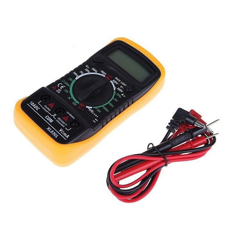 Digital Multimeter XL-830L LCD Voltmeter Ammeter Ohmmeter OHM VOLT Tester Meter