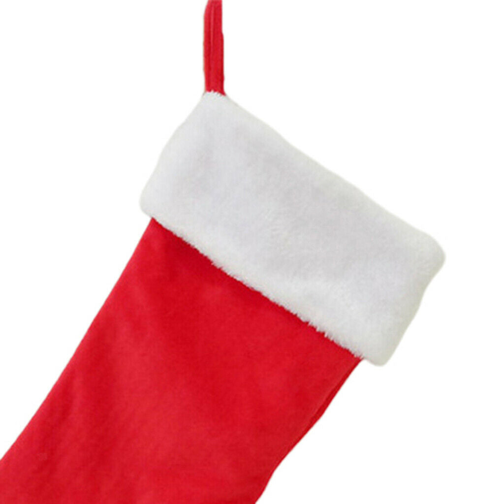 Traditional Santa Stockings   Tree Decorations Ornament Candy Gift Holder