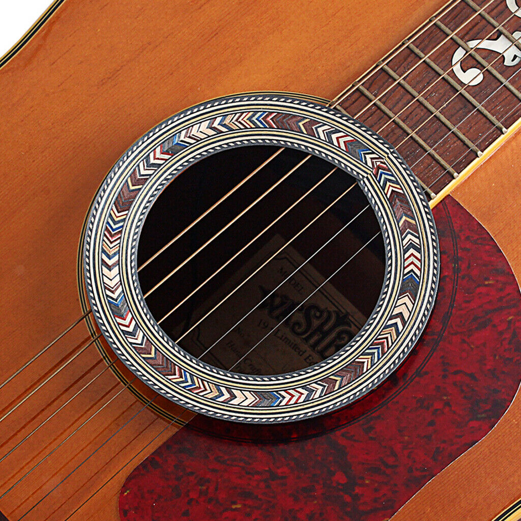 Classic Guitars Soundhole Decals 94mm Guitars Musical Instrument Decor