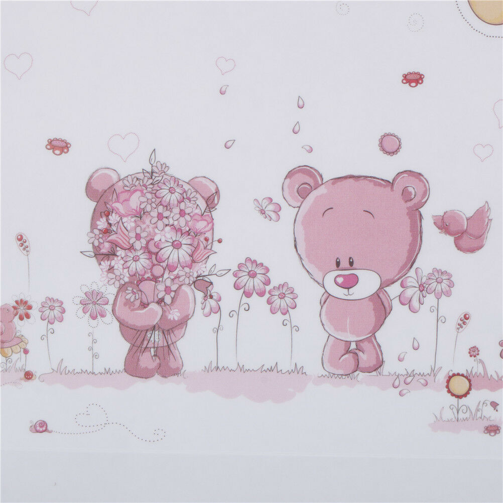Couple bear wall stickers children room decor baby shower adhesive for k.l8