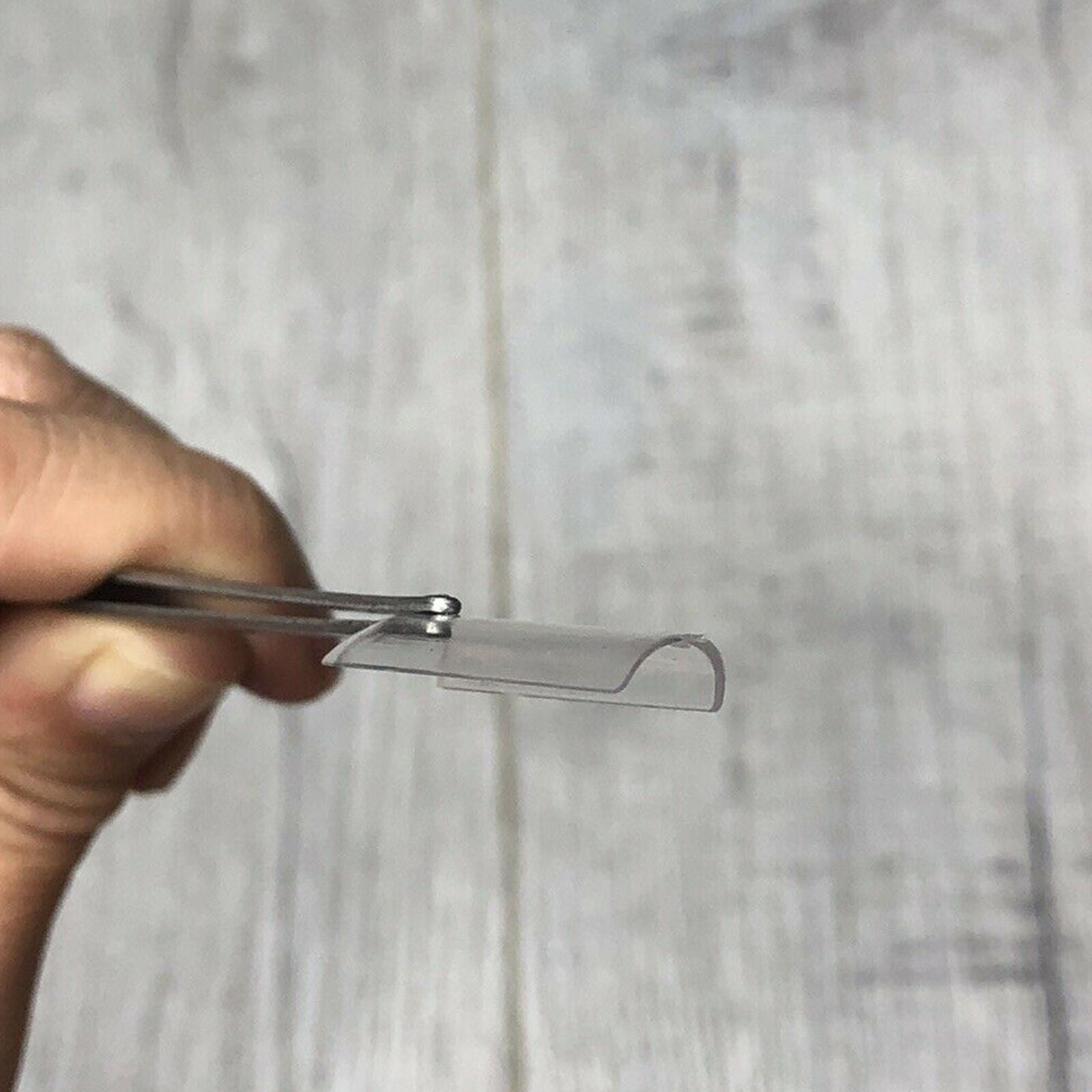 550pcs C Curve Straight Length Tips Extra Long Curved Half Cover False Nail DIY
