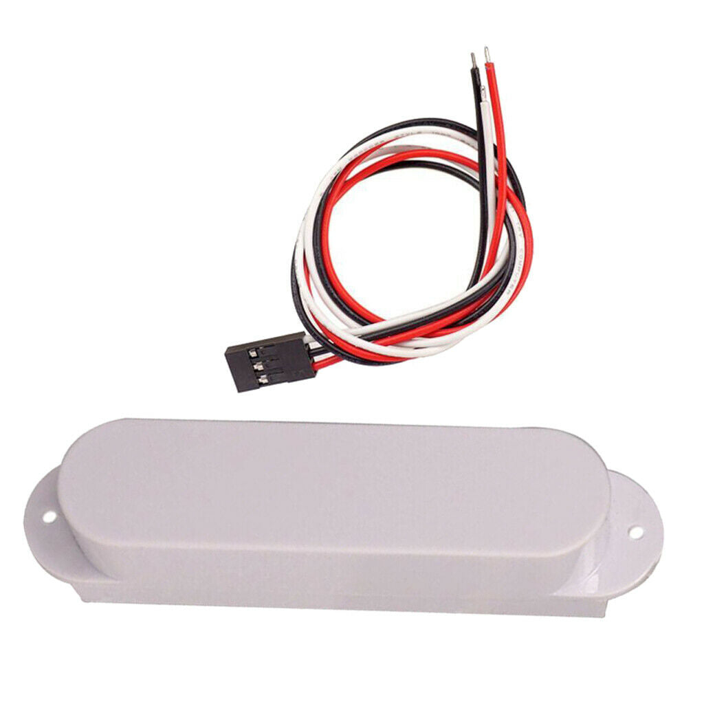 White Active Single Coil Pickup for Electric Guitar Pickups Parts Accs