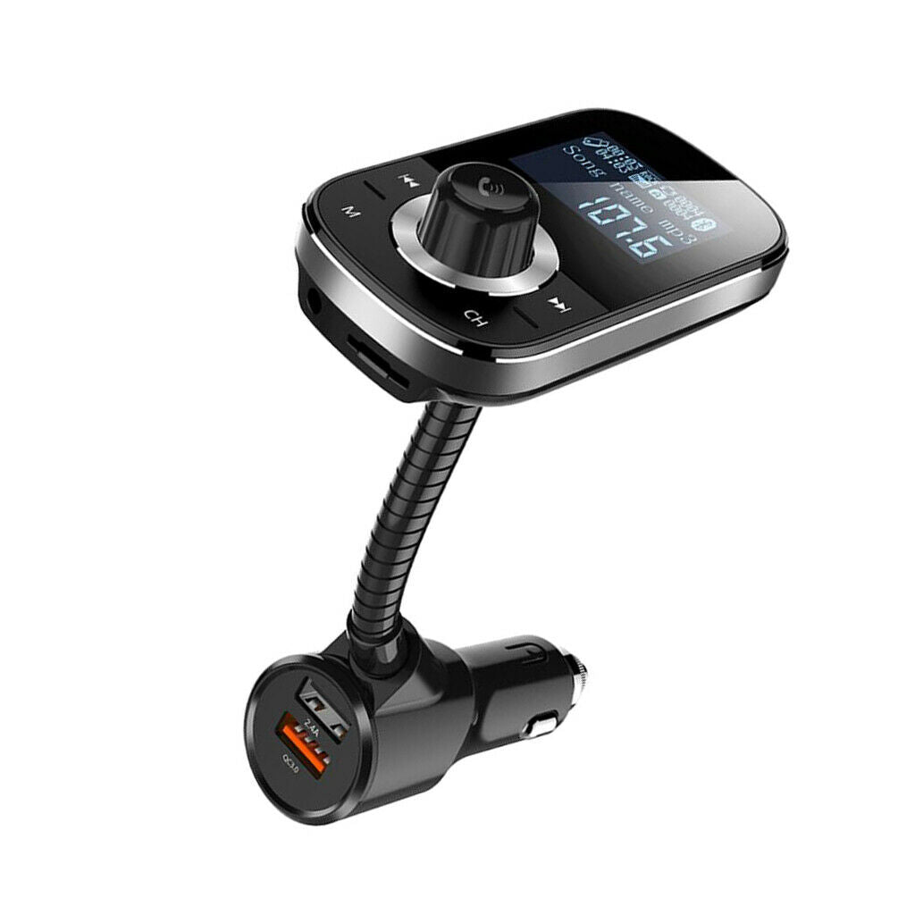 Universal Car  4.2 MP3 Player FM Transmitter QC3.0 USB Charger