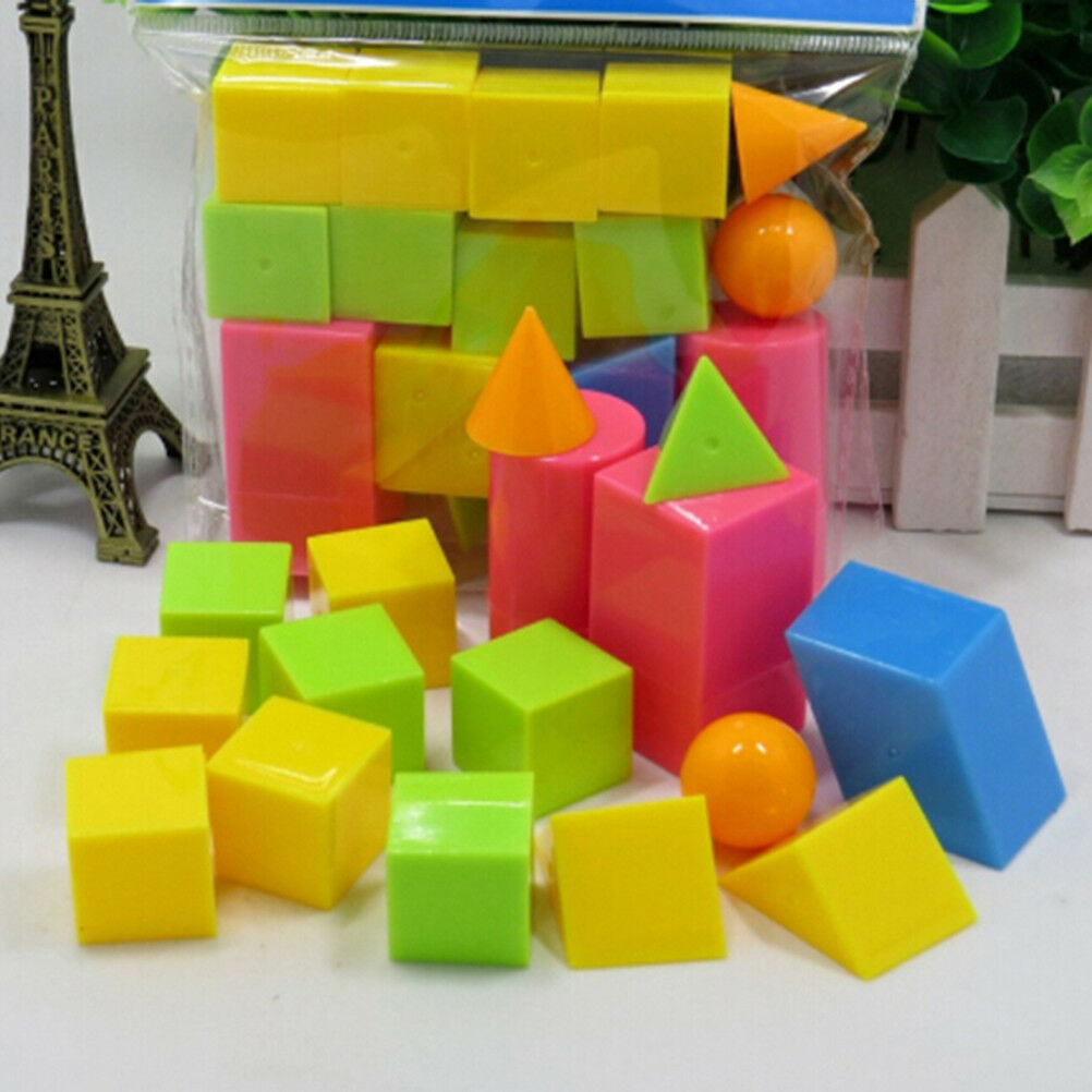 16Pcs/Set Educational Toys Mathematics Geomet LAJ Xz