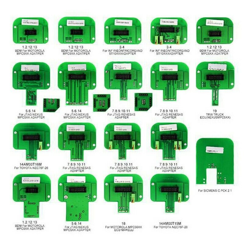 22Pcs Bdm Adapter for Kess Ktag Dimsport Bdm Probe Adapter Kit D5J1J1
