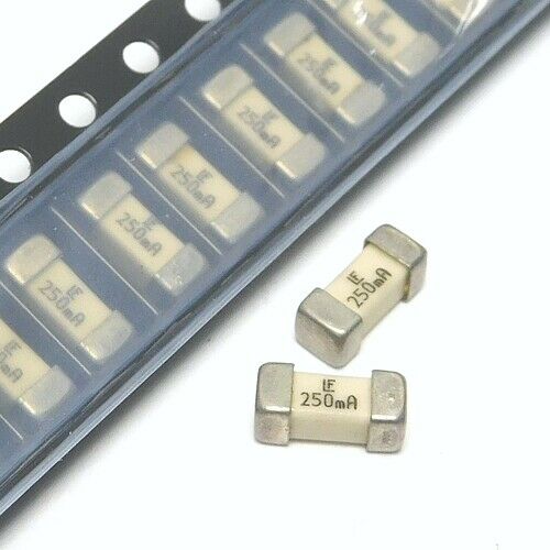 [40pcs] 0451250MR Fuse Very Fast 0.25A 125V SMD