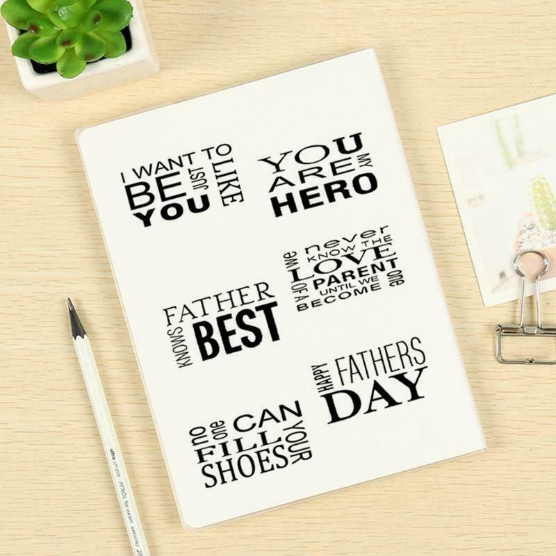 You Are Hero Silicone Clear Seal Stamp DIY Scrapbooking Embossing Photo Album