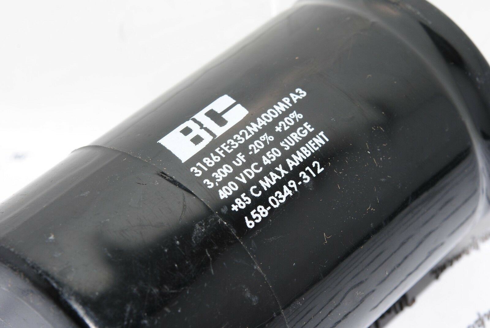 1pcs-BC 3300uF 400V 3186FE332M400MPA3 Screw Terminal Capacitor- 64x108 (BOX017)