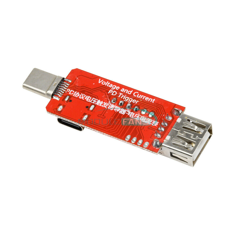 Digital PD3.0 Type-C USB Fast Charge Display Voltmeter Ammeter Trigger Detector