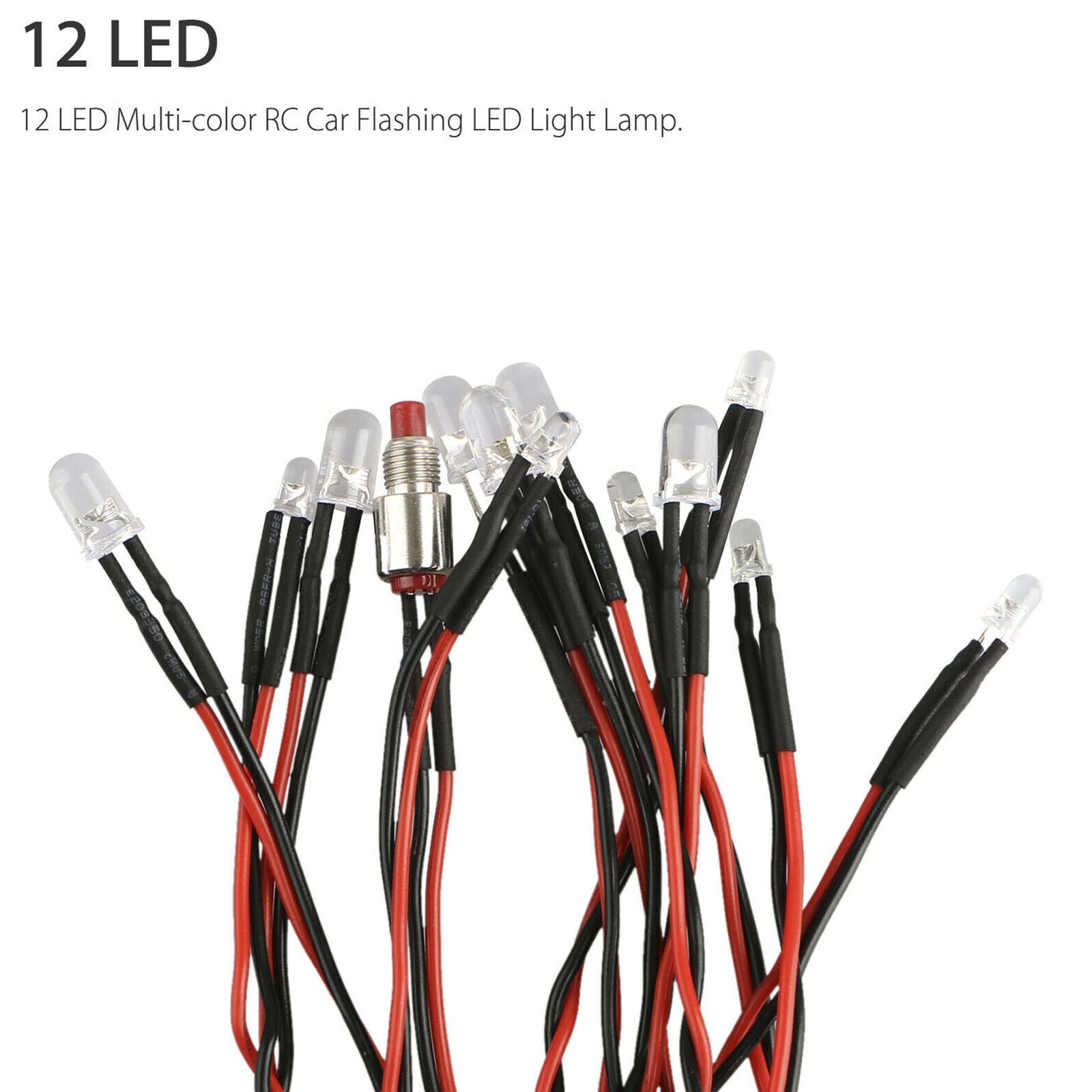 LED Light Kit Brake+Headlight+Signal 2.4ghz PPM FM For HSP RC 1/10 Car Truck