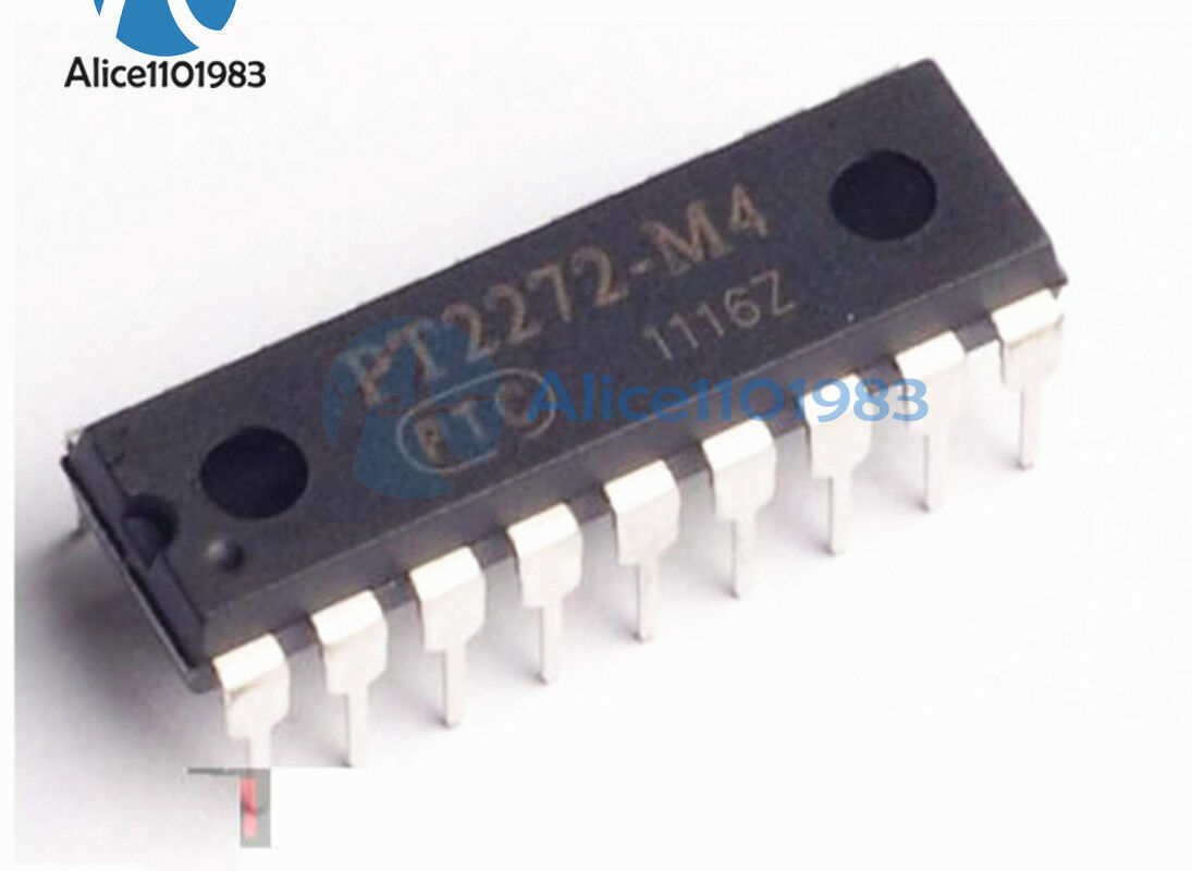 10PCS PT2272 PT2272-M4 DIP-18 Remote Control Decoder PTC IC New
