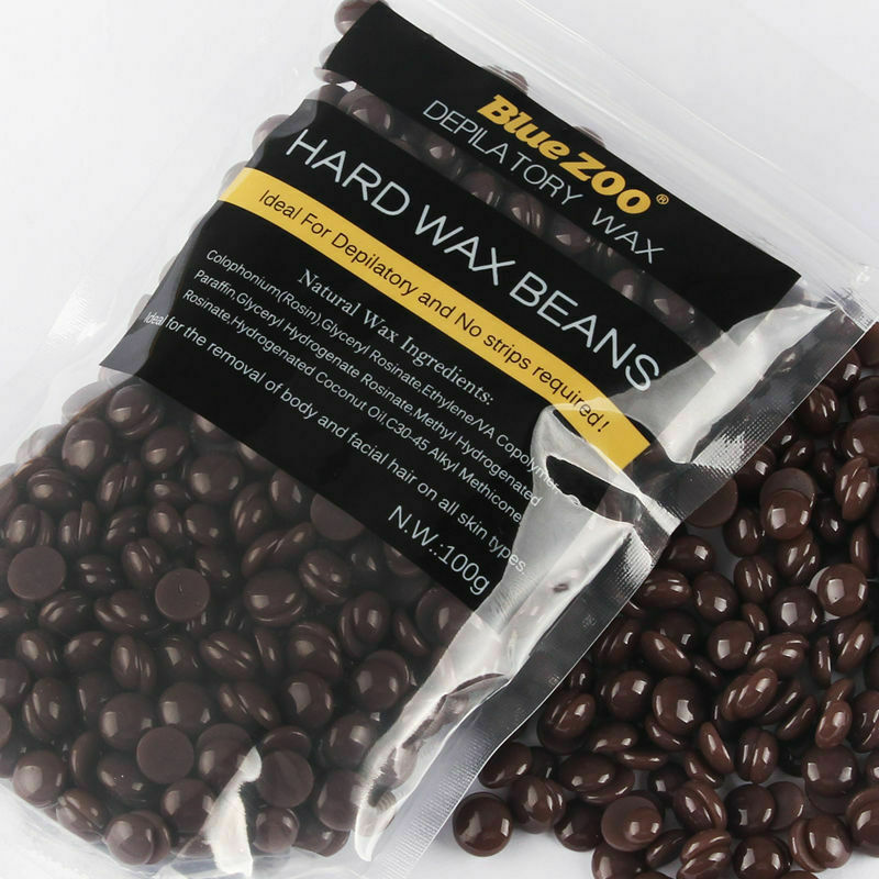 2x 100g Hot Wax Beans Hair Removal Bikini Body Depilatory No Strip Pellets