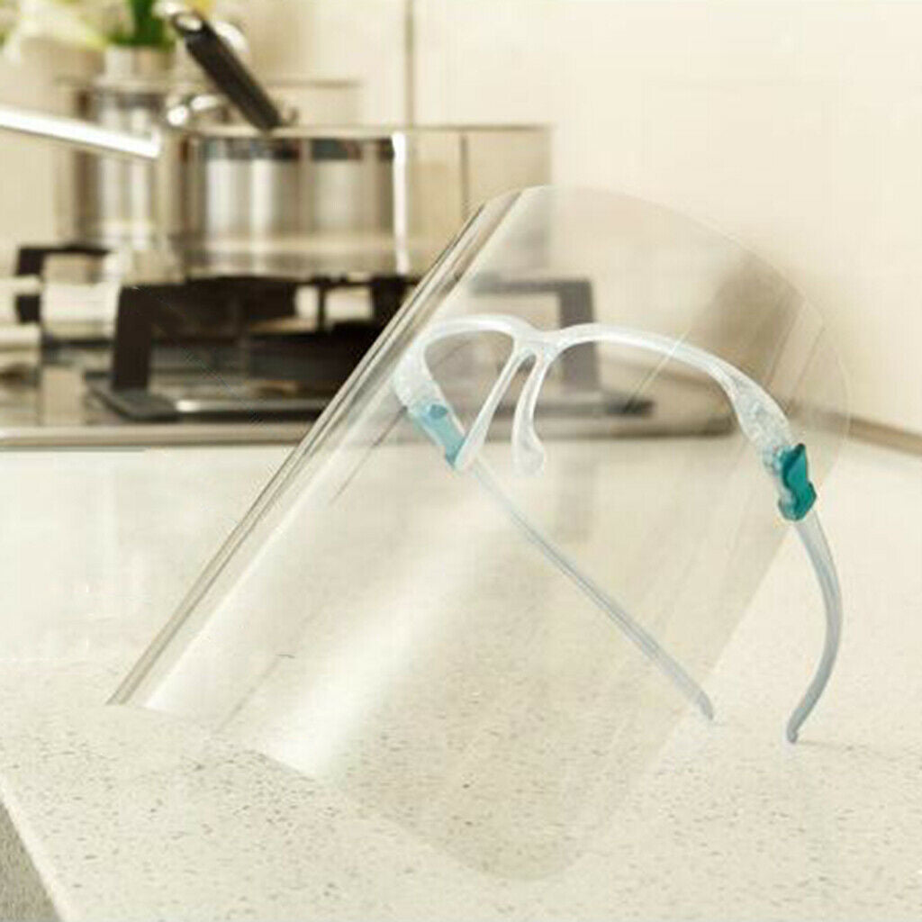 10Pcs Full Face Shields Cover Goggles Visor Anti-Oil Barbecue BBQ Protector
