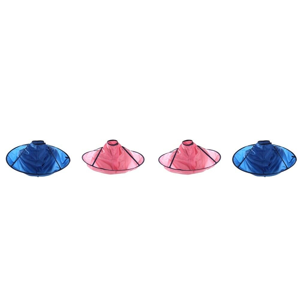4pcs Hair Cutting Cape Hair Catcher Hairdressing Umbrella Cloak Salon Barber