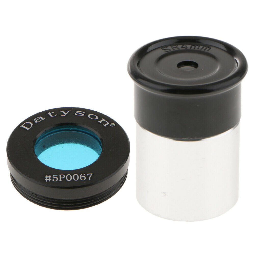 Astronomy Telescope Eyepiece Lens SR4mm 0.965inch for Celestron 35 Degree & Blue