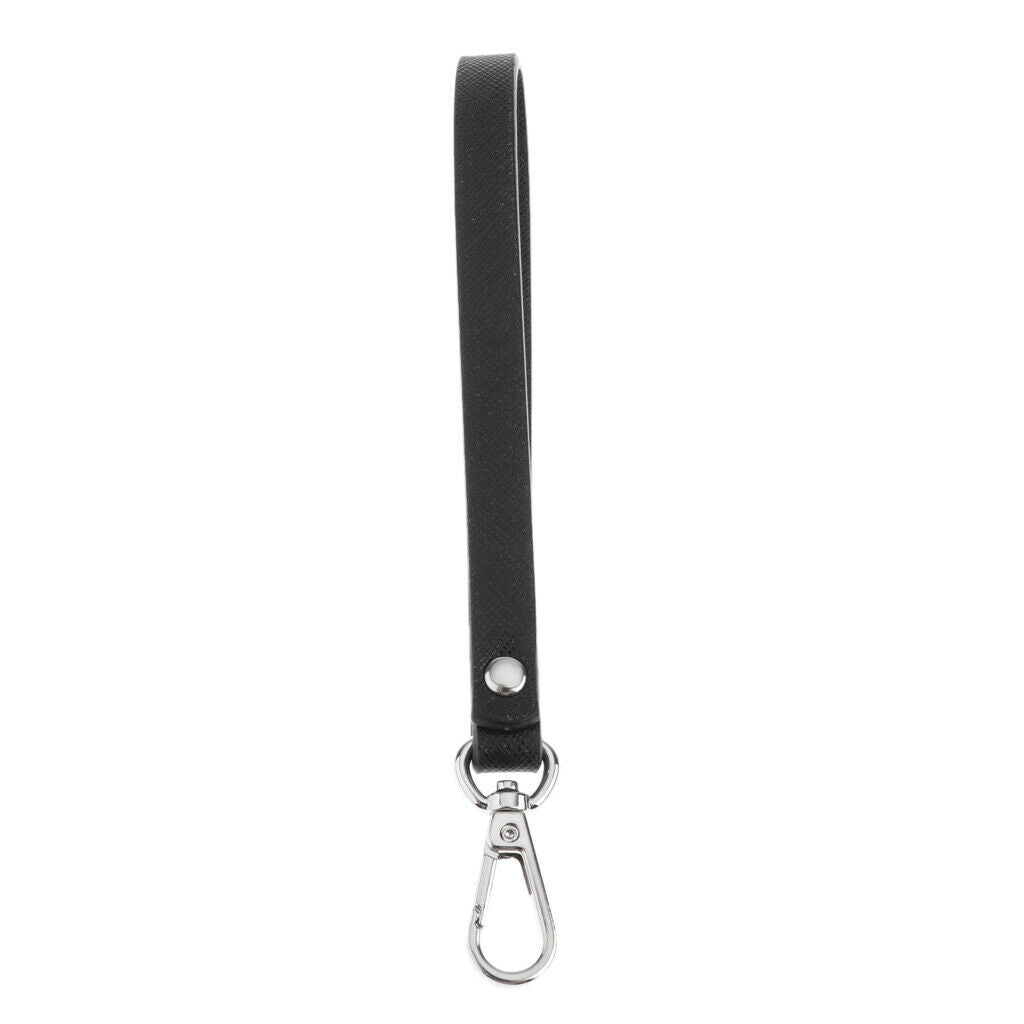 2x PU Leather Keychain Wrist Strap for Wristlet Purse Cellphone Key NEW