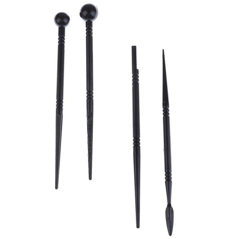 4pcs ceramic Polymer Clay Tools Carving Craft Brush Ceramics Tool Multi-f.l8
